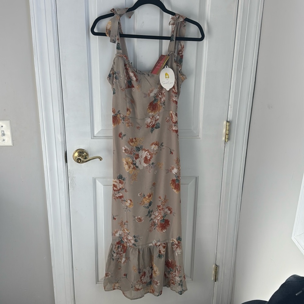 Boutique maxi sundress / M